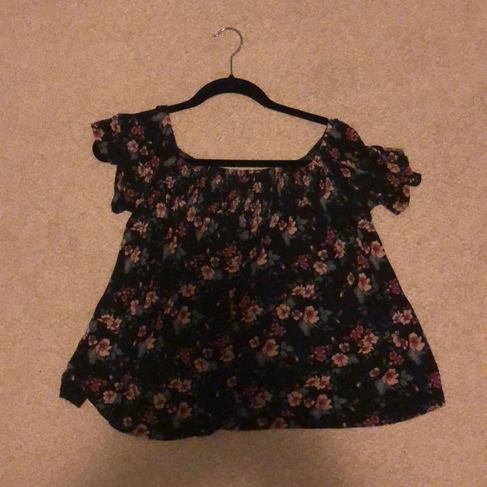 American Eagle Off The Shoulder Shirt